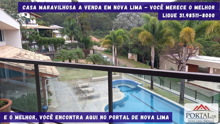 Imagem Casa com 5 Quartos à Venda, 1.600 m² em Ville De Montagne - Nova Lima