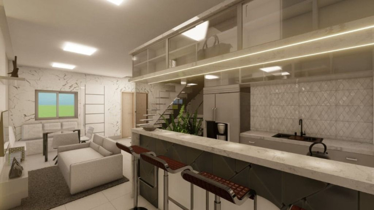 Imagem Sobrado com 3 Quartos à Venda, 130 m² em Vila Curuçá - Santo André