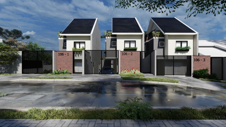 Casa com 3 Quartos à Venda, 107 m² em Xaxim - Curitiba