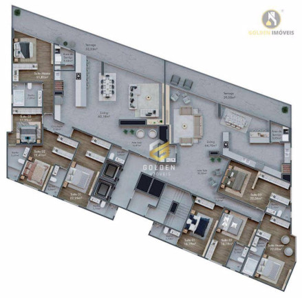 Imagem Apartamento com 3 Quartos à Venda, 147 m² em Andorinha - Itapema Imagem Apartamento com 3 Quartos à Venda, 147 m² em Andorinha - Itapema