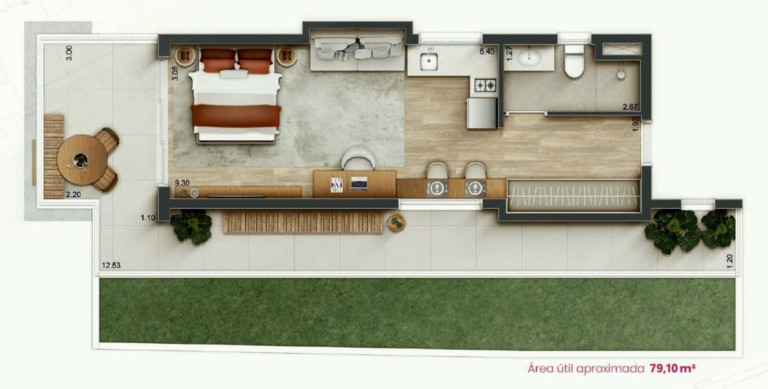 Imagem Imóvel com 1 Quarto à Venda, 42 m² em Jardim Paulista - São Paulo