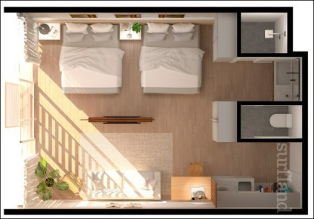 Imagem Apartamento com 1 Quarto à Venda, 44 m² em Campo Duna - Garopaba