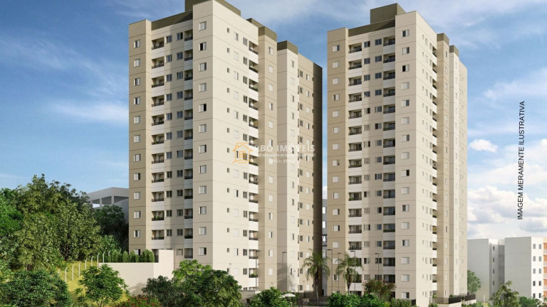 Apartamento com 2 Quartos à Venda, 45 m² em Jardim Nova Vida - Cotia