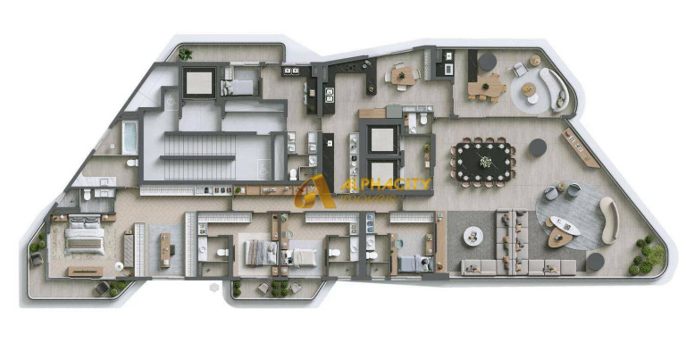 Imagem Apartamento com 4 Quartos à Venda, 365 m² em Alphaville Empresarial - Barueri Imagem Apartamento com 4 Quartos à Venda, 365 m² em Alphaville Empresarial - Barueri