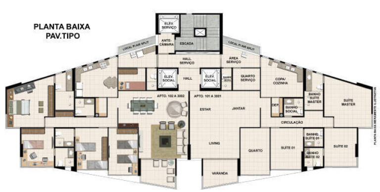 Apartamento com 3 Quartos à Venda, 163 m² em Boa Viagem - Recife