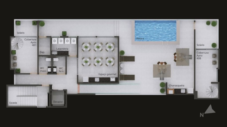 Imagem Loft com 1 Quarto à Venda, 23 m² em Intermares - Cabedelo