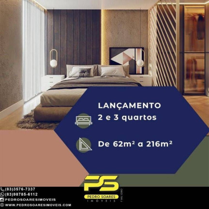 Imagem Apartamento com 2 Quartos à Venda, 68 m² em Jardim Oceania - João Pessoa Imagem Apartamento com 2 Quartos à Venda, 68 m² em Jardim Oceania - João Pessoa
