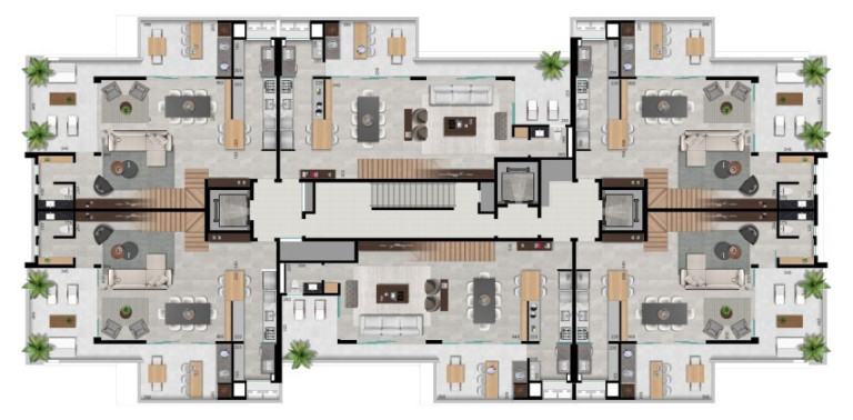 Imagem Apartamento com 3 Quartos à Venda, 107 m² em Cabral - Curitiba