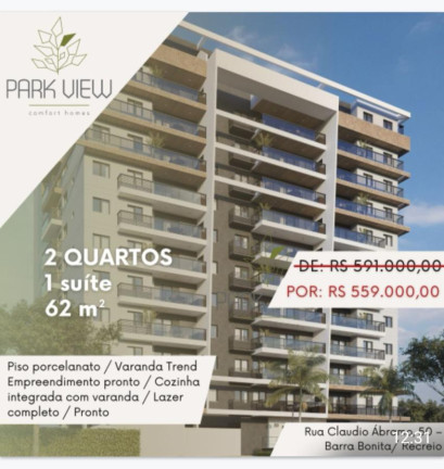 Imagem Apartamento com 2 Quartos à Venda, 62 m² em Recreio Dos Bandeirantes - Rio De Janeiro Imagem Apartamento com 2 Quartos à Venda, 62 m² em Recreio Dos Bandeirantes - Rio De Janeiro