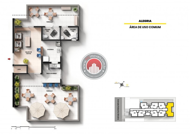Imagem Apartamento com 2 Quartos à Venda, 44 m² em Centro - Nilopolis Imagem Apartamento com 2 Quartos à Venda, 44 m² em Centro - Nilopolis