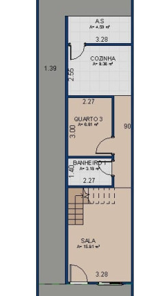 Imagem Sobrado com 3 Quartos à Venda, 90 m² em Parque São Domingos - Pindamonhangaba