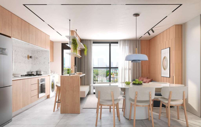 Imagem Apartamento com 2 Quartos à Venda, 66 m² em Campina Do Siqueira - Curitiba
