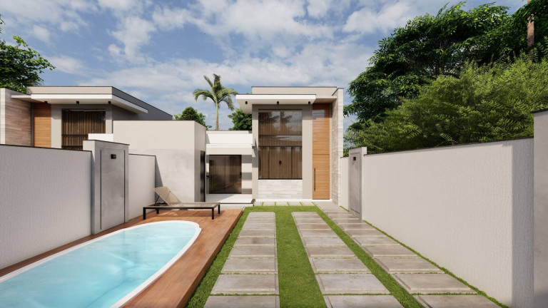 Imagem Casa com 3 Quartos à Venda,  em Ouro Verde - Rio Das Ostras