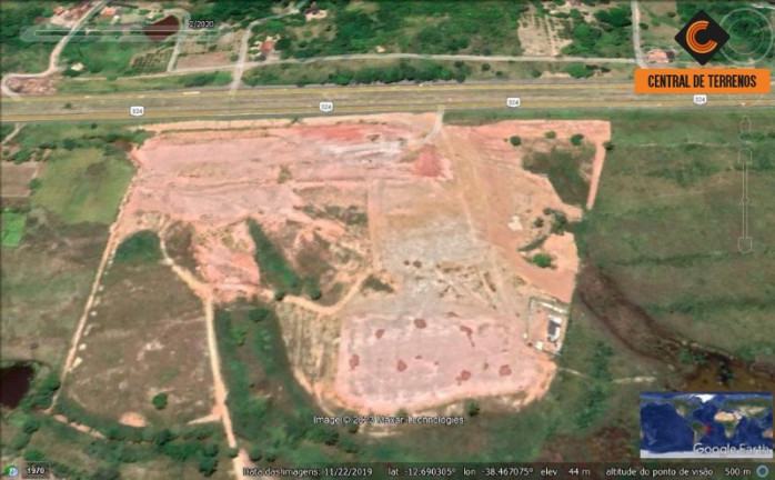 Terreno à Venda, 96.000 m² em Distrito Industrial - Candeias