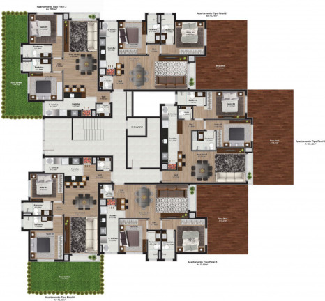 Imagem Apartamento com 2 Quartos à Venda, 73 m² em Vila Suíça - Gramado Imagem Apartamento com 2 Quartos à Venda, 73 m² em Vila Suíça - Gramado