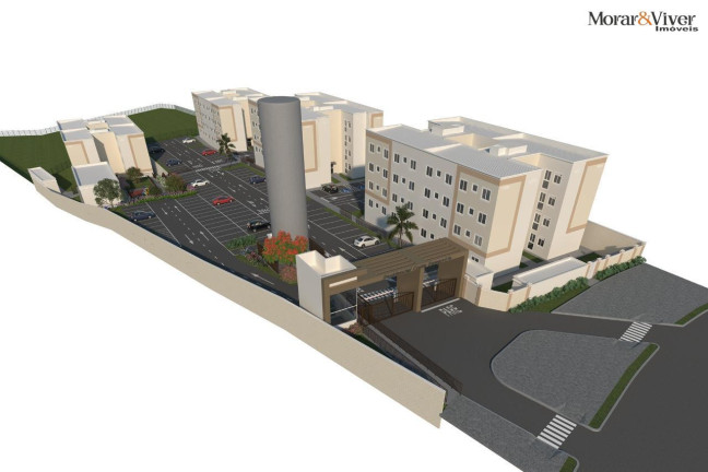 Imagem Apartamento com 2 Quartos à Venda, 38 m² em Santo Antônio - São José Dos Pinhais