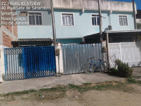 Casa com 2 Quartos à Venda, 51 m² em Ipiranga - Nova Iguacu