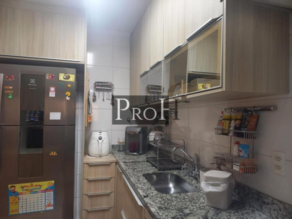 Imagem Apartamento com 3 Quartos à Venda, 96 m² em Vila Scarpelli - Santo André