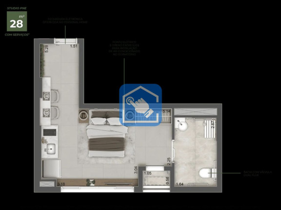 Imagem Apartamento com 1 Quarto à Venda, 26 m² em Butantã - São Paulo Imagem Apartamento com 1 Quarto à Venda, 26 m² em Butantã - São Paulo