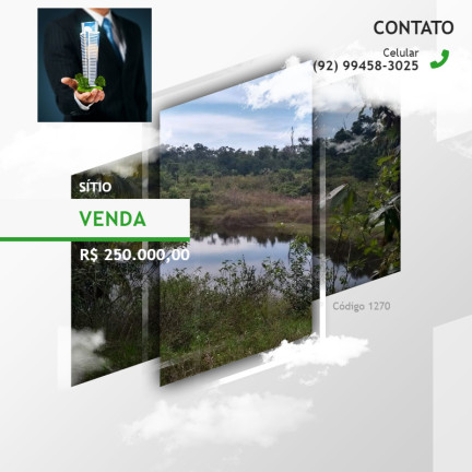 Chácara à Venda,  em Manaus