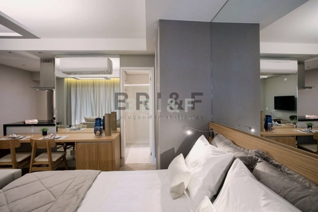 Imagem Apartamento com 1 Quarto para Alugar, 43 m² em Brooklin - São Paulo Imagem Apartamento com 1 Quarto para Alugar, 43 m² em Brooklin - São Paulo