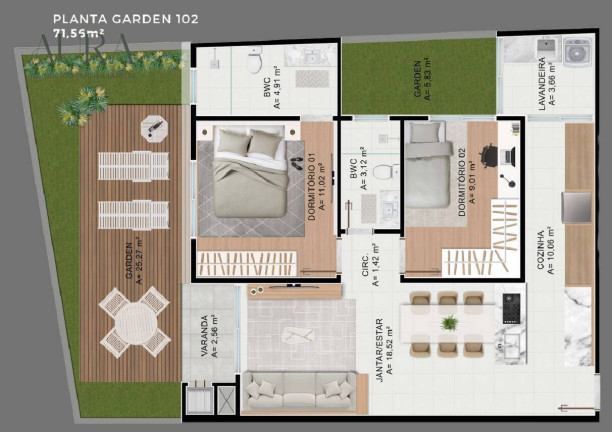 Imagem Apartamento com 2 Quartos à Venda, 78 m² em Machados - Navegantes Imagem Apartamento com 2 Quartos à Venda, 78 m² em Machados - Navegantes
