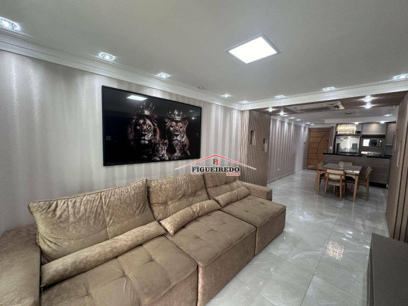 Imagem Apartamento com 3 Quartos para Alugar, 129 m² em Canto Do Forte - Praia Grande