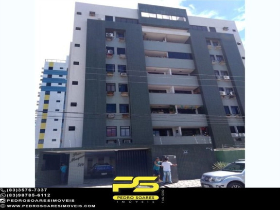 Apartamento com 3 Quartos à Venda, 98 m² em Aeroclube - João Pessoa