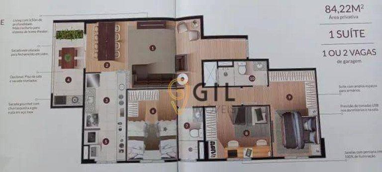 Imagem Apartamento com 3 Quartos à Venda ou Locação, 84 m² em Villa Branca - Jacareí Imagem Apartamento com 3 Quartos à Venda ou Locação, 84 m² em Villa Branca - Jacareí