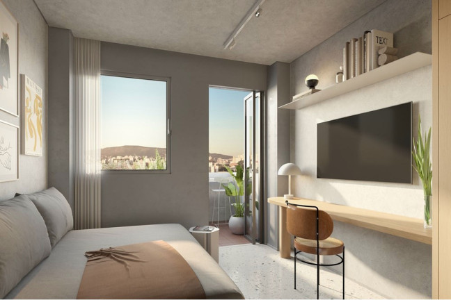 Apartamento com 1 Quarto à Venda, 20 m² em Menino Deus - Porto Alegre