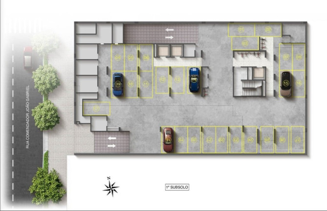 Imagem Imóvel com 1 Quarto à Venda, 33 m² em Mirandópolis - São Paulo