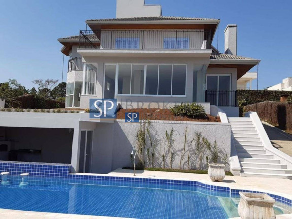 Casa com 3 Quartos para Alugar, 361 m² em Condomínio Estância Marambaia - Vinhedo