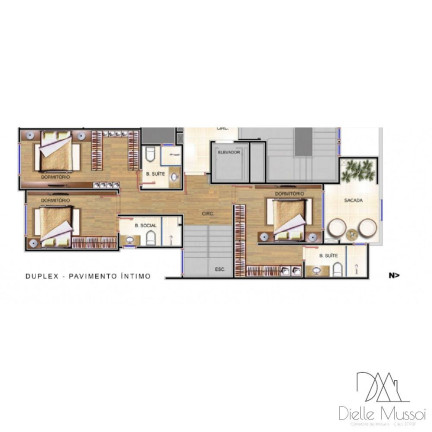 Imagem Apartamento com 3 Quartos à Venda, 173 m²