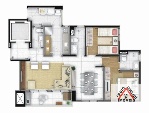 Imagem Apartamento com 2 Quartos à Venda, 80 m² em Jardim Marajoara - São Paulo Imagem Apartamento com 2 Quartos à Venda, 80 m² em Jardim Marajoara - São Paulo