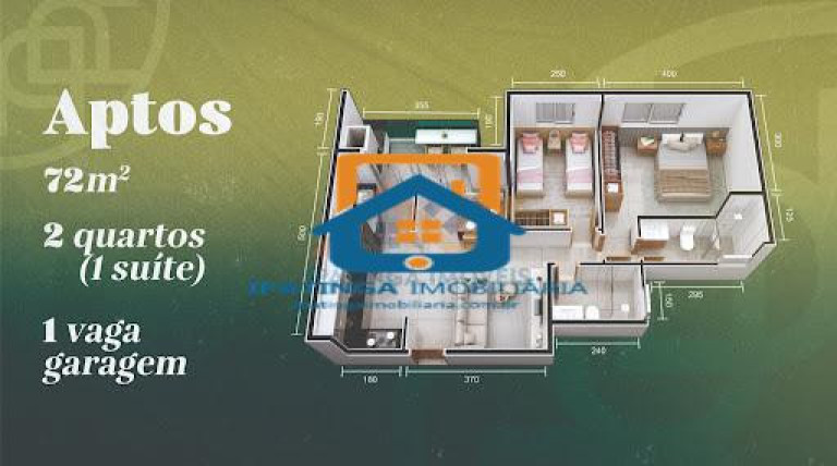 Imagem Apartamento com 2 Quartos à Venda, 72 m² em Imbaúbas - Ipatinga