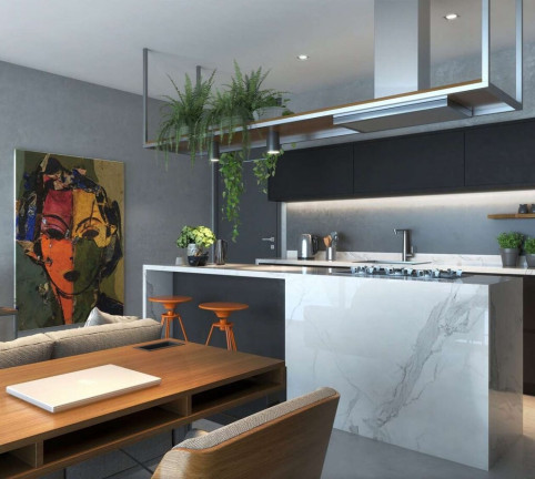 Imagem Apartamento com 1 Quarto à Venda, 59 m² em Bigorrilho - Curitiba Imagem Apartamento com 1 Quarto à Venda, 59 m² em Bigorrilho - Curitiba