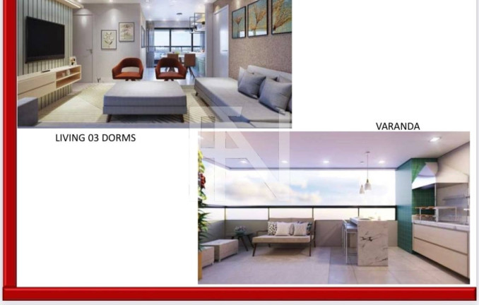 Imagem Apartamento com 3 Quartos à Venda, 92 m² em Campestre - Santo André