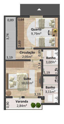 Casa com 2 Quartos à Venda, 78 m² em Belmonte - Volta Redonda