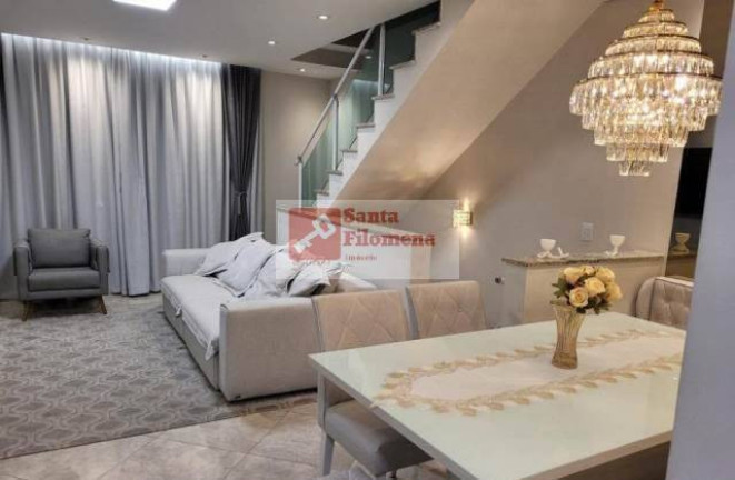 Sobrado com 3 Quartos à Venda, 136 m² em Vila Curuçá - Santo André