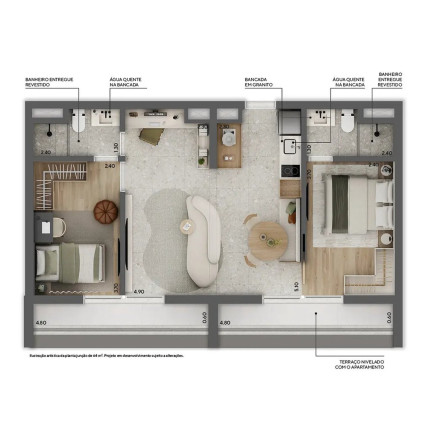 Imagem Apartamento com 1 Quarto à Venda, 28 m² em Higienópolis - São Paulo