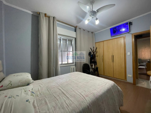 Imagem Apartamento com 3 Quartos para Alugar, 140 m² em José Menino - Santos