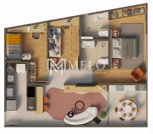Imagem Apartamento com 2 Quartos à Venda, 51 m² em Piedade - Jaboatão Dos Guararapes Imagem Apartamento com 2 Quartos à Venda, 51 m² em Piedade - Jaboatão Dos Guararapes