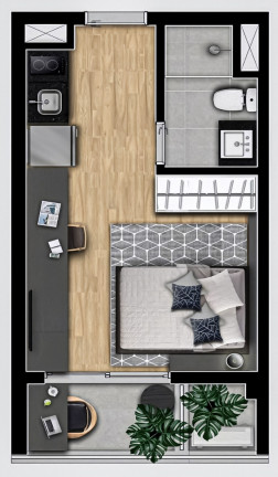 Imagem Imóvel com 1 Quarto à Venda, 19 m² em Jardim Paulista - São Paulo Imagem Imóvel com 1 Quarto à Venda, 19 m² em Jardim Paulista - São Paulo