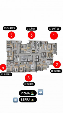 Imagem Apartamento com 3 Quartos à Venda, 119 m² em Balneário Perequê - Porto Belo Imagem Apartamento com 3 Quartos à Venda, 119 m² em Balneário Perequê - Porto Belo