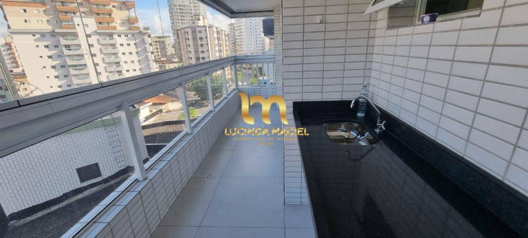 Imagem Apartamento com 1 Quarto à Venda, 53 m² em Guilhermina - Praia Grande