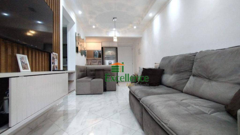 Apartamento com 2 Quartos à Venda, 57 m² em Vila Curuçá - Santo André