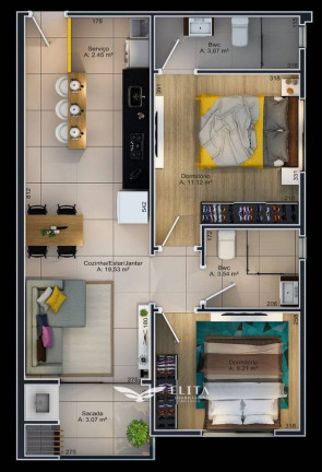 Imagem Apartamento com 2 Quartos à Venda, 50 m² em Nossa Senhora De Fátima - Penha Imagem Apartamento com 2 Quartos à Venda, 50 m² em Nossa Senhora De Fátima - Penha