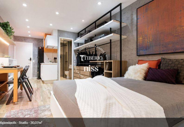 Studio com 1 Quarto à Venda, 24 m² em Higienópolis - São Paulo
