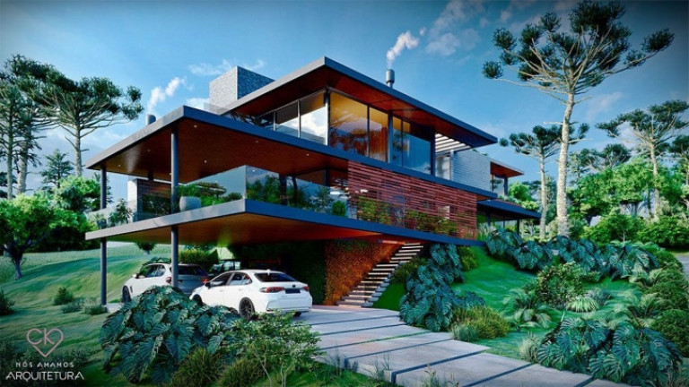 Imagem Casa de Condomínio com 4 Quartos à Venda, 676 m² em Condomínio Aspen Mountain - Gramado