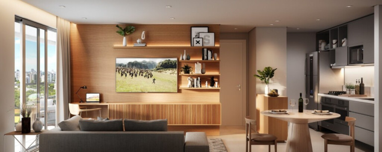 Imagem Apartamento com 1 Quarto à Venda, 53 m² em Indianópolis - São Paulo